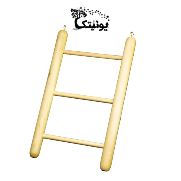 Wooden Mini Countertop Ladder 92 2 c آویز حوله آشپزخانه یونیتک مدل نردبانی 92