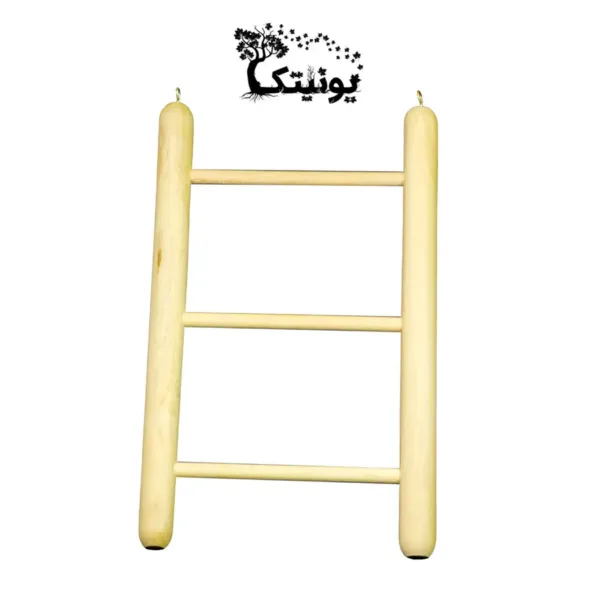 Wooden Mini Countertop Ladder 92 1 c آویز حوله آشپزخانه یونیتک مدل نردبانی 92