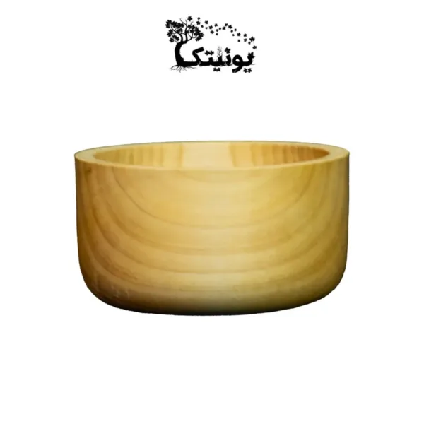 small wooden bowl 33 0 c کاسه چوبی پذیرایی یونیتک کد 33