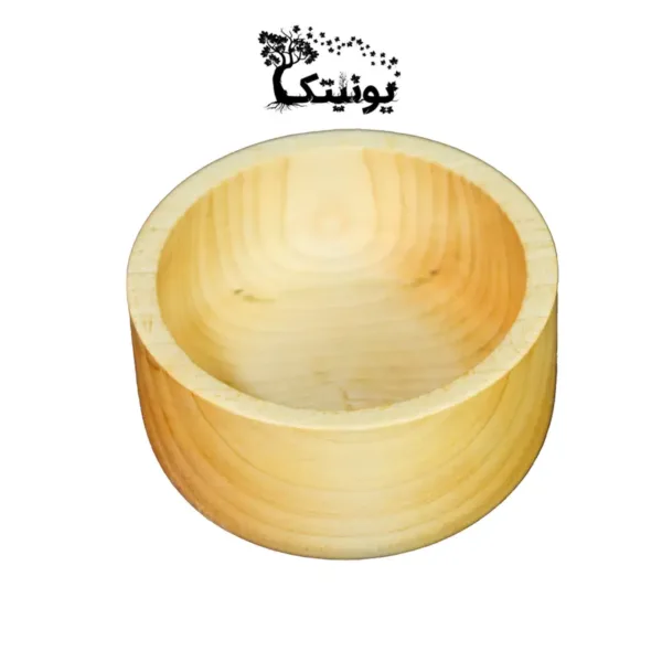 small wooden bowl 33 1 c کاسه چوبی پذیرایی یونیتک کد 33