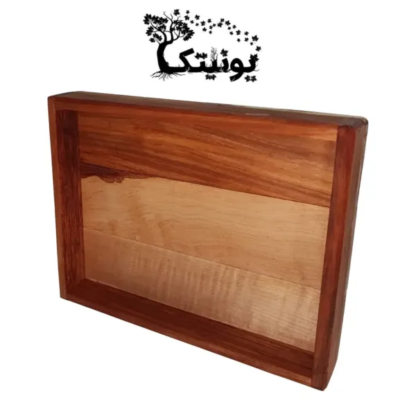 wooden tray diana 96 3 C c سینی چوبی کافه یونیتک مدل دایانا کد 96